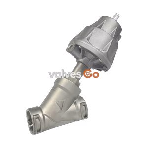 Yoshitake ASV-1000 Series Angle Seat Valve | High Flow, Pneumatic Actuation