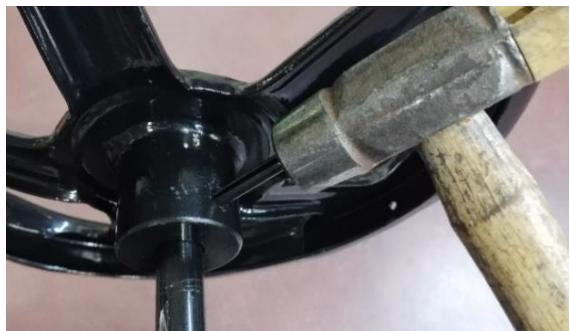 Yoshitake BFV-1S handle installation pin fixing