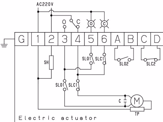 Yoshitake DBFV-1S electrical wiring diagram