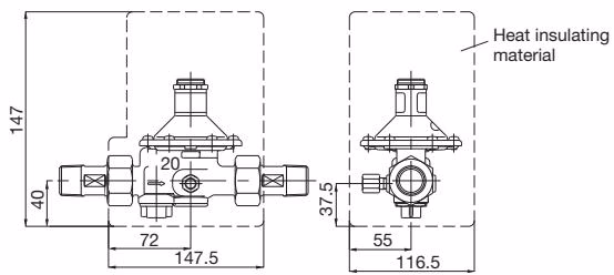 Yoshitake GD-46LL Yoshitake GD-46 Series GD-46PP insulation