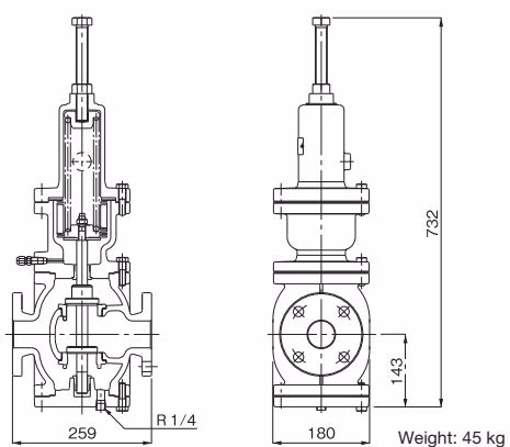 Ёситакэ (Yoshitake) GD-47R регулятор давления
