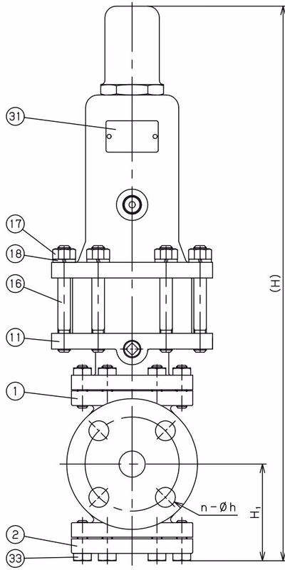 Yoshitake GD-7 parts drawing for small sizes