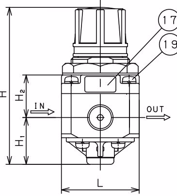 Yoshitake GD-8N structural drawing 1