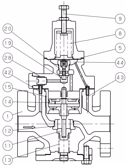 Ёситакэ (Yoshitake) GP-1001 разрез и принцип работы