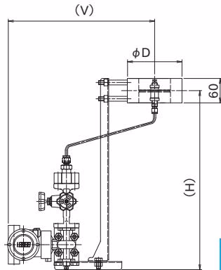 Yoshitake ODF-100 dimensional drawing