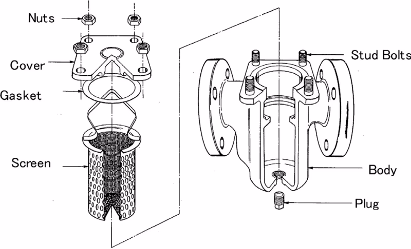 Yoshitake SU-20 exploded drawing