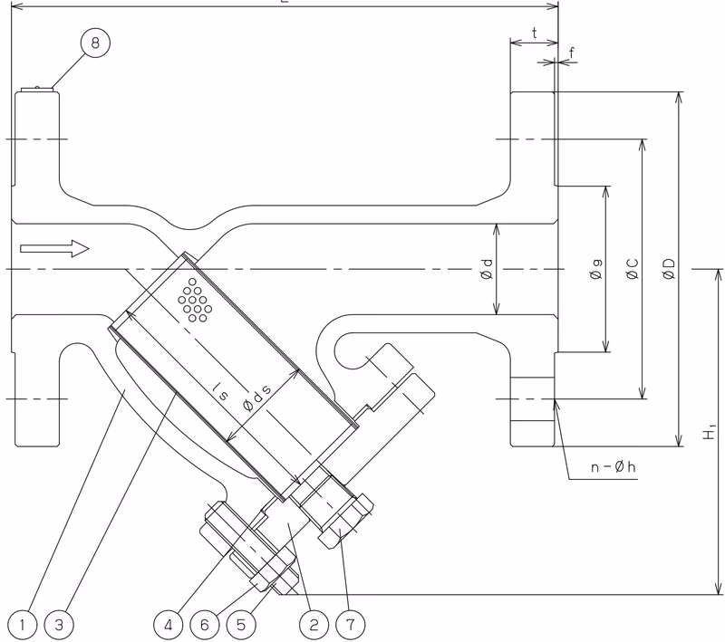 Yoshitake SY-20-10 dimensions drawing