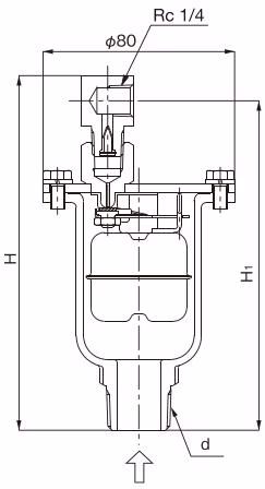 耀希达凯 (Yoshitake) TA-16CVA 尺寸图