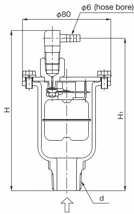 Yoshitake TA-16L exhaust capacity chart