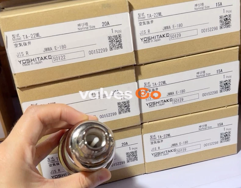 Yoshitake TA-22ML Float Vent Valve, Cold and Hot Water Bottom