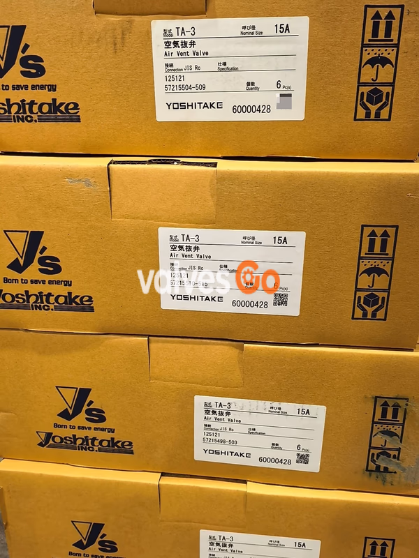 Yoshitake TA-3 Air Vent Valve Full Packaging