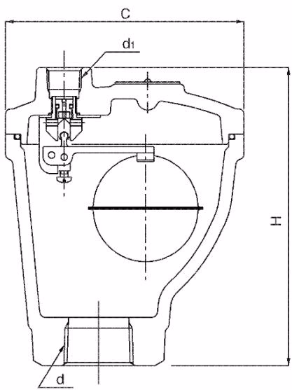 Yoshitake TA-3C dimensions drawing