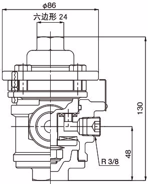耀希达凯 Yoshitake TSD-7 尺寸图