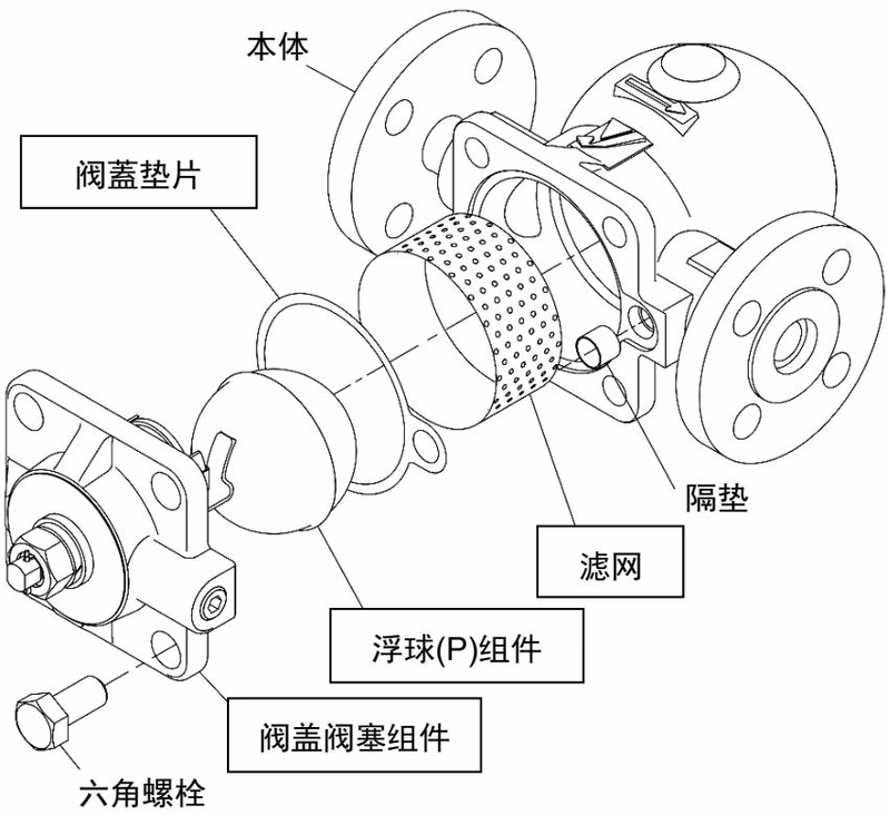 耀希达凯 Yoshitake TSF-10CF 结构分解图