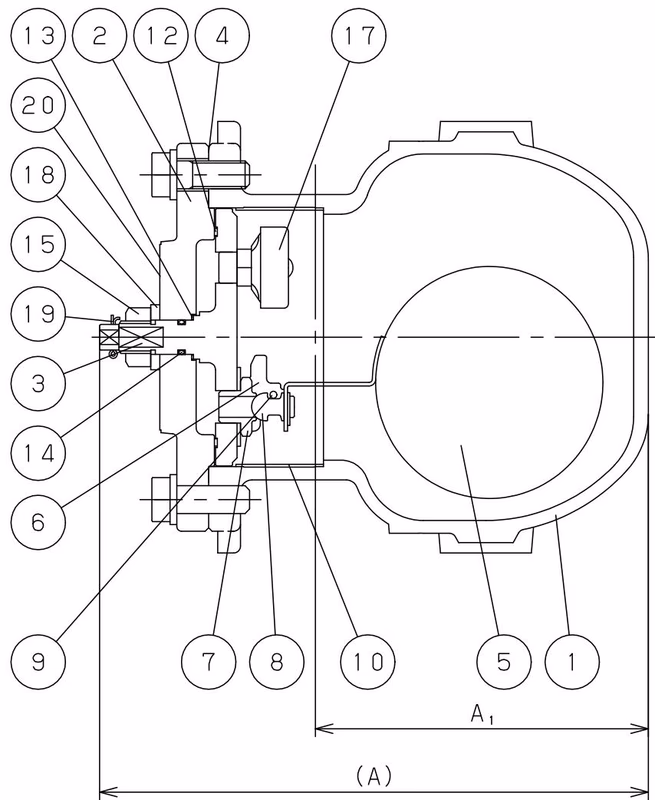 Yoshitake TSF-11S internal parts diagram
