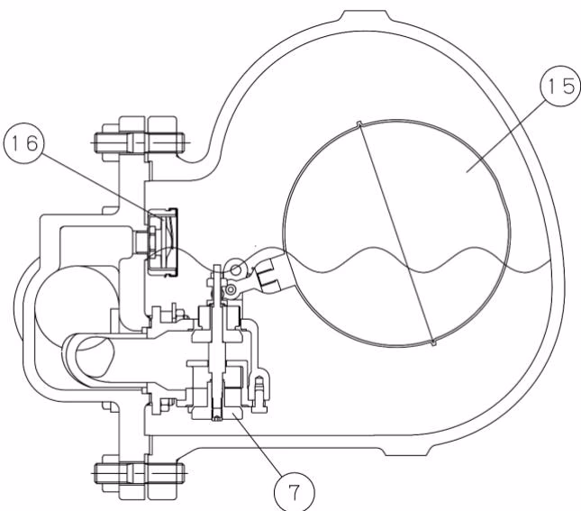 Yoshitake TSF-13 operation during condensate inflow