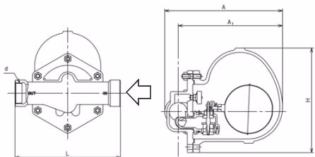 Yoshitake TSF-13, TSF-13F dimensions and weights